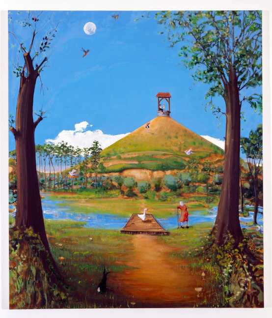 Painting by Verne Dawson