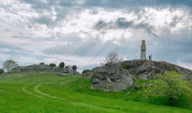 Installation view, Ugo Rondinone, Primordial, Pilane, Sweden, 2025