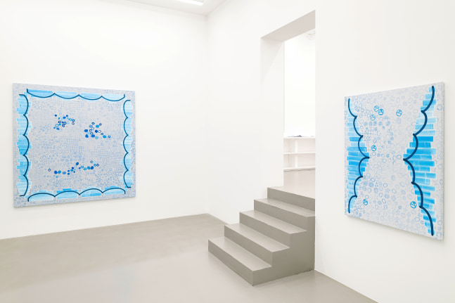 Installation view, Amy Feldman, Good Fortune, Galerie Eva Presenhuber, Vienna, 2025
