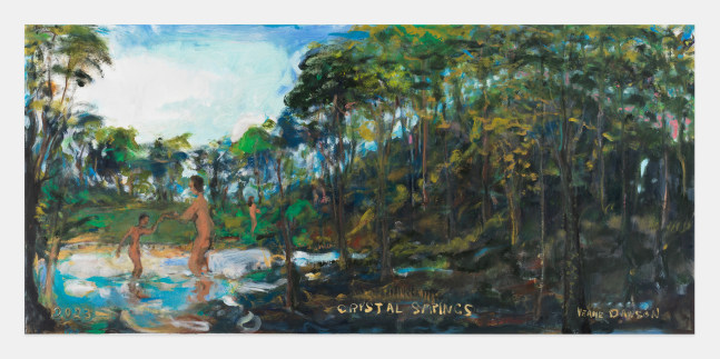 Crystal Springs

2023

Oil on primed linen

91.5 x 198 cm / 36 x 78 in

&amp;copy; Verne Dawson
