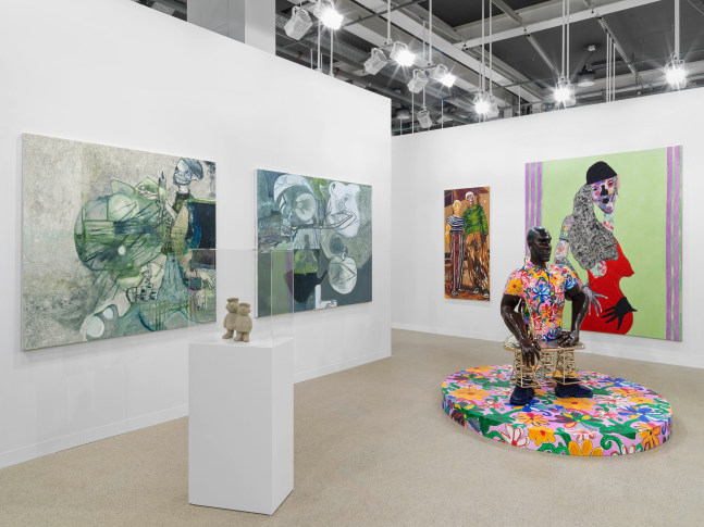 Installation view, Galerie Eva Presenhuber, Art Basel 2025, Basel, 2025