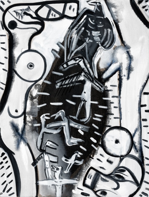 Painting by Tobias Pils