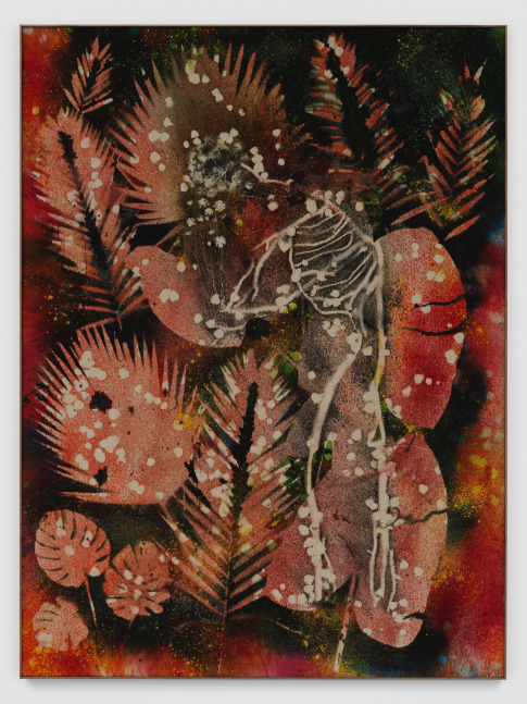 Canvas work by Sam Falls