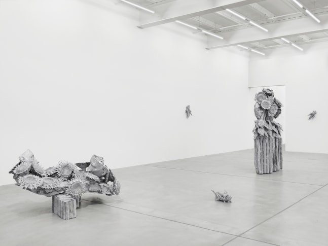 Installation view of Jean-Marie Appriou sculpture exhibition