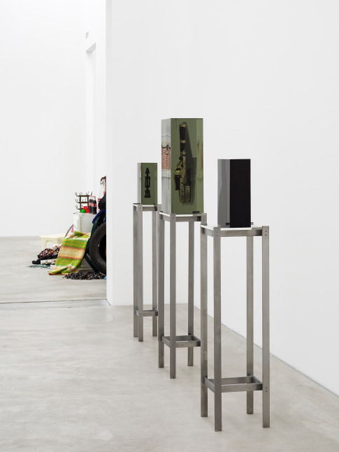 Installation view, Matthew Angelo Harrison,&amp;nbsp;Matter Forms: Vom Readymade zum Warenfetisch, Kunst Museum Winterthur, 2024