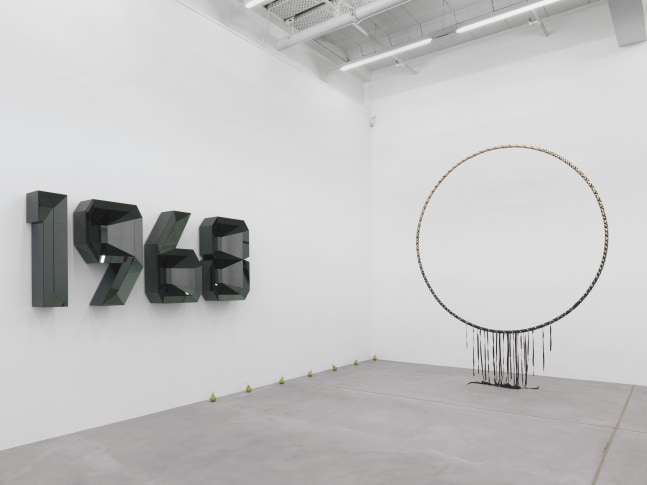 Installation view of group sculpture exhibition