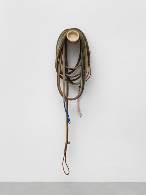 Loop 4

2021

Latex, rope, bamboo, pigment, talcum

Installation dimensions variable

&amp;copy; Liesl Raff