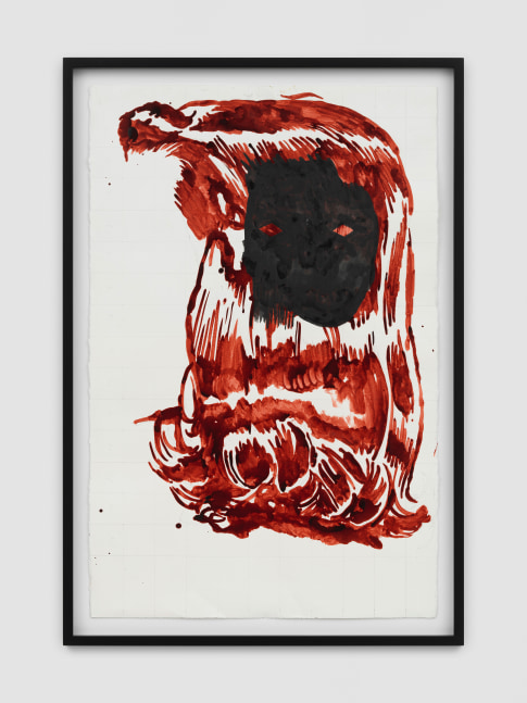 My Eyes At The Time Of Revelation

2024

Pencil, ink on paper

Sheet 101.5 x 66.5 cm / 40 x 26 1/8 in

Frame 111.5 x 76 x 4 cm / 44 x 30 x 1 5/8 in

&amp;copy; Matias Faldbakken