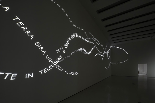 Installation view of sculptures by Peter Fischli and David Weiss