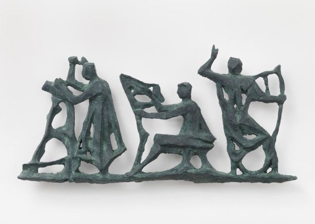 sculpture by Valentin Carron