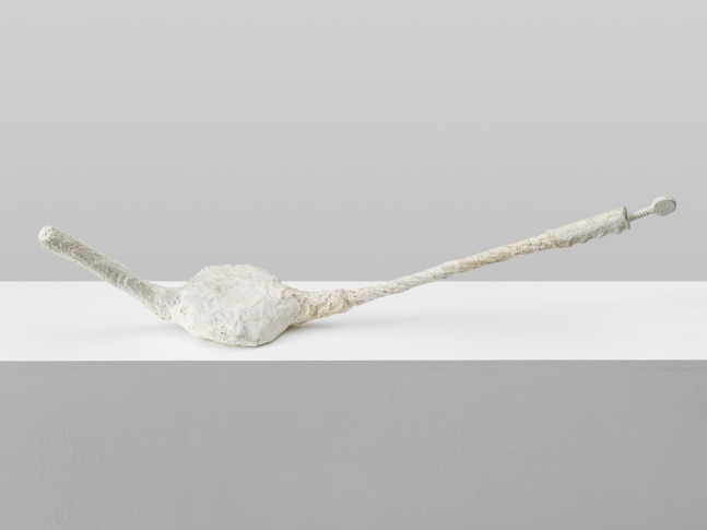 Passstück

1984

Plaster, gauze on polyester and wood

19 x 80 x 20 cm / 7 1/2 x 31 1/2 x 7 7/8 in

&amp;copy; Archiv Franz West &amp;copy; Estate Franz West