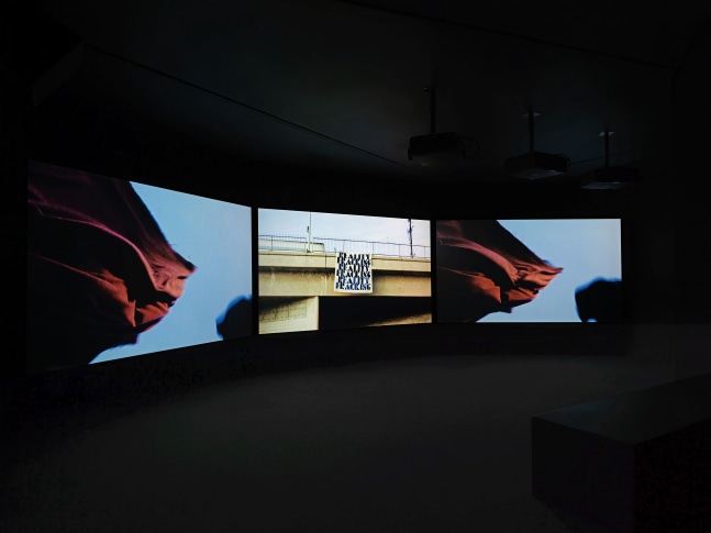 Installation view, Doug Aitken, Naked City, Borusan Contemporary, Istanbul, 2025