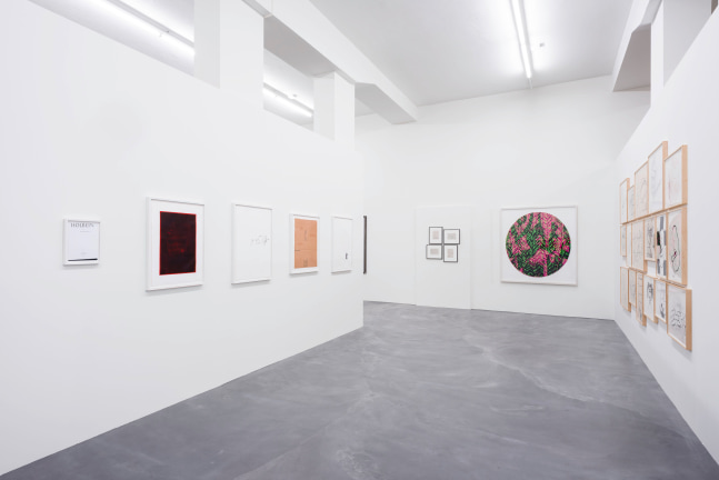 Installation view, Works on Paper, Galerie Eva Presenhuber, L&amp;ouml;wenbr&amp;auml;u Areal, Zurich, 2015