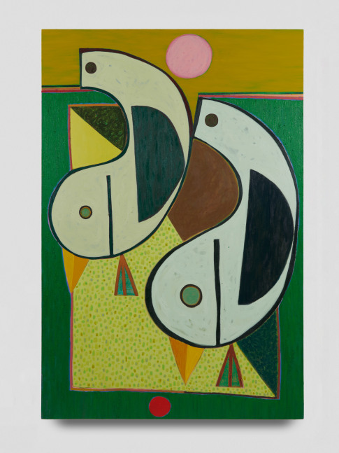 painting of birds by Austin Eddy