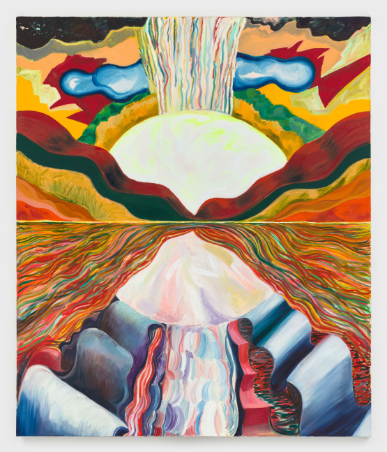 Heart Throb
2021
Oil and acrylic on canvas
198 x 167.5 x 5 cm / 78 x 66 x 2 in​
&amp;copy; Shara Hughes