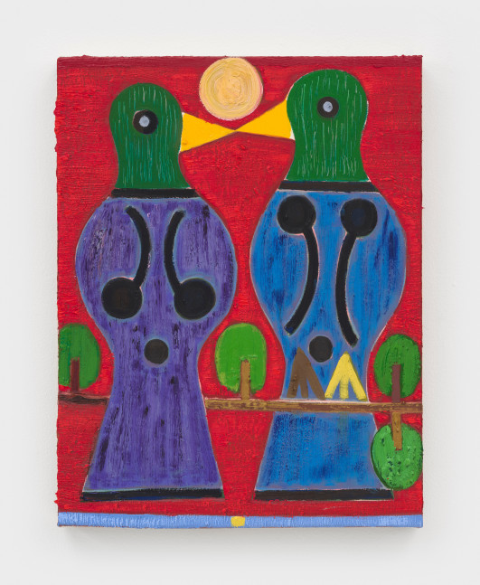 Eye In Eye.

2023

Oil and Flashe on canvas

45.5 x 35.5 cm / 18 x 14 in

&amp;copy; Austin Eddy