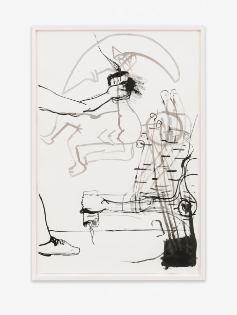 Untitled

2025

Ink on paper

Sheet 154 x 102 cm / 60 5/8 x 40 1/8 in

Frame 163 x 111 x 4 cm / 64 1/8 x 43 3/4 x 1 5/8 in

&amp;copy; Tobias Pils