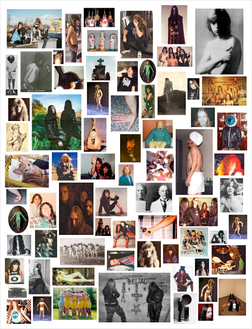 Inkjet print on paper by Steven Shearer