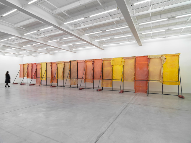 Installation view, Liesl Raff, A Corridor, a Room, and Four Dens, Galerie Eva Presenhuber, Maag Areal, Zurich, 2025