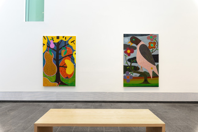 Installation view, Austin Eddy, Sea Song, Kunsthalle Emden, Emden, 2025