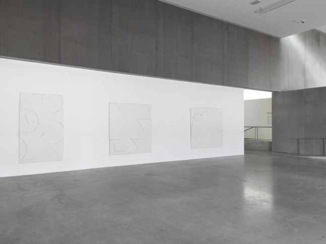 Installation view of works by Wyatt Kahn