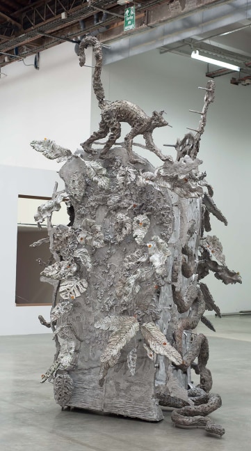 Installation view of sculptures by Jean-Marie Appriou