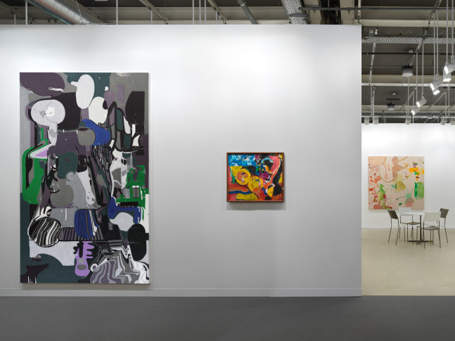 Installation view of works by various artists
