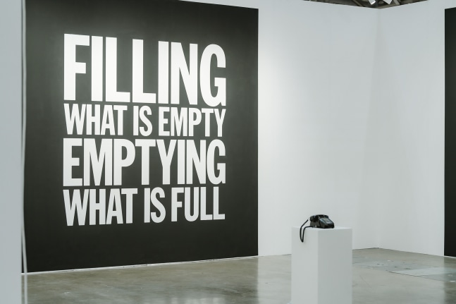 Installation view, John Giorno, Dial-A-Poem, Art Busan, Busan, 2024