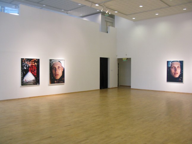 Installation view of photographs by Torbjørn Rødland