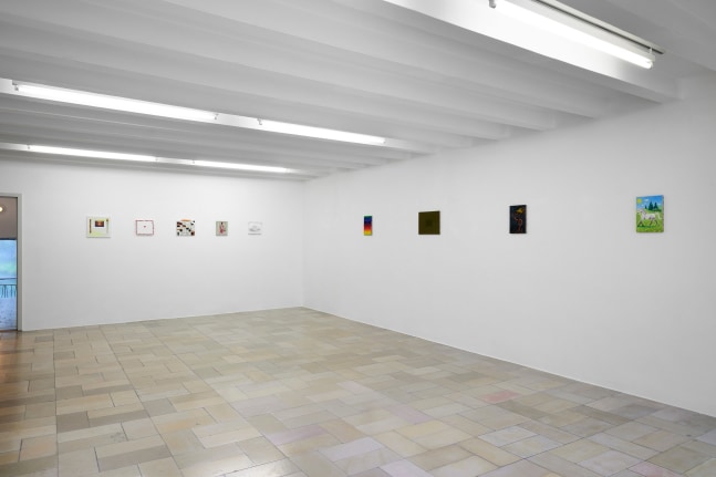 Installation views, Jean-Fr&amp;eacute;d&amp;eacute;ric Schnyder, Hoi K&amp;ouml;ln!, K&amp;ouml;lnischer Kunstverein, Cologne, 2023 &amp;ndash; 2024