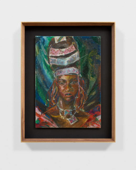 Makazi: Fever Dream&amp;nbsp;
2021
Oil stick and pastel on canvas board
Sheet 34.5 x 25 cm / 13 5/8 x 9 3/4 in
Frame 46 x 36 cm / 18 1/8 x 14 1/8 in
RUGA 50120