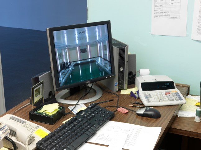 Installation view of works by Trisha Donnelly