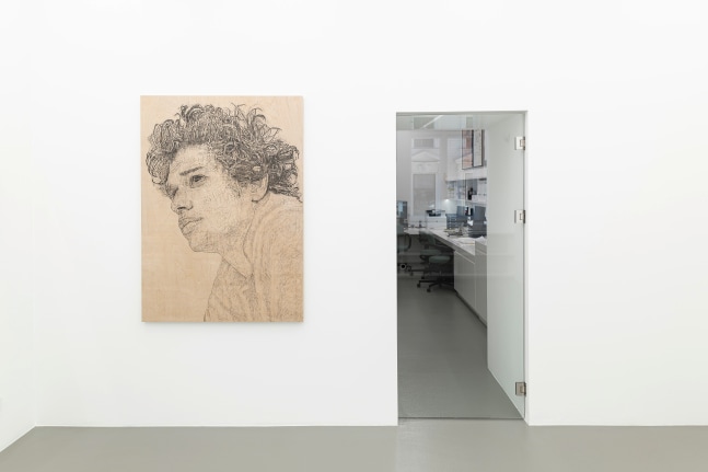 Installation view, Zeichnungen und Drucke / Drawings and Prints, Galerie Eva Presenhuber, Vienna, 2025