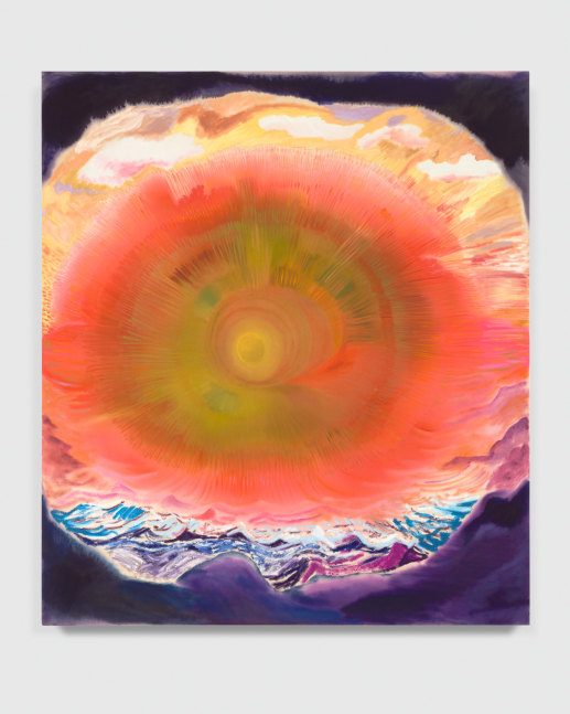 Painting by Shara Hughes