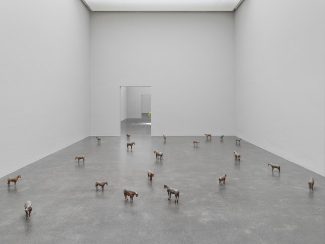 Installation view, Ugo Rondinone, Cry Me A River, Kunstmuseum Luzern, Lucerne, 2024