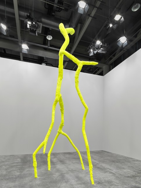 Installation view, Ugo Rondinone, luminous light, Art Basel Unlimited, Basel, 2024