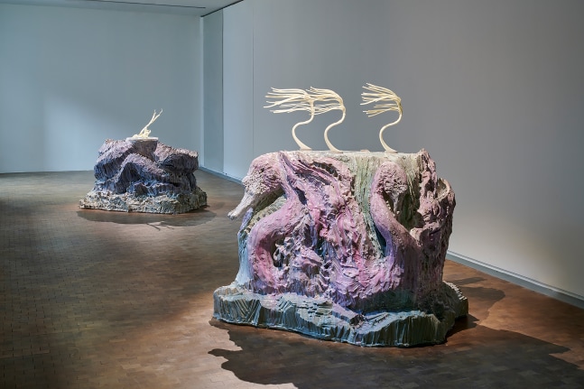 Installation view of Works by Jean-Marie Appriou