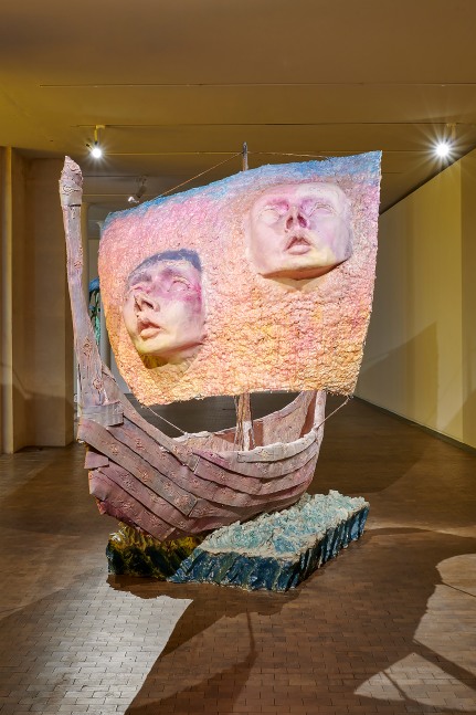 Installation view of Works by Jean-Marie Appriou