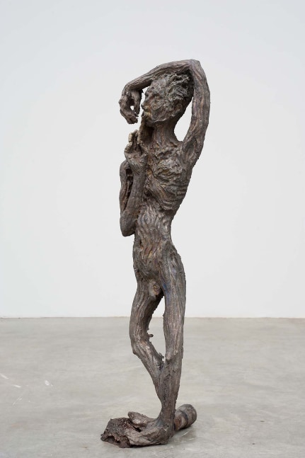 Installation view of sculptures by Jean-Marie Appriou