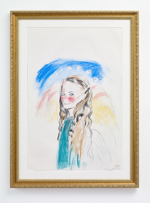 work image of painting by Karen Kilimnik