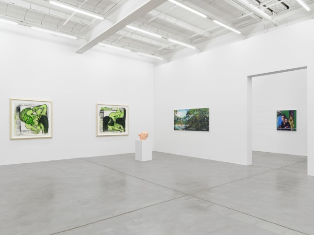 Installation view, MELENCOLIA, Galerie Eva Presenhuber, Maag Areal, Zurich, 2023
