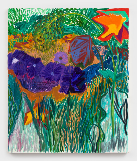 colorful painting by Shara Hughes