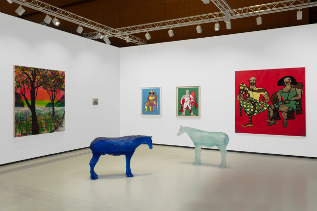 Installation view, Galerie Eva Presenhuber, Frieze, Seoul, 2023