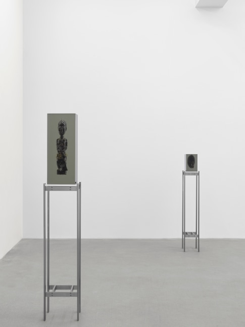 Installation view, Matthew Angelo Harrison, American Ghost, Galerie Eva Presenhuber, Waldmannstrasse, Zurich, 2024