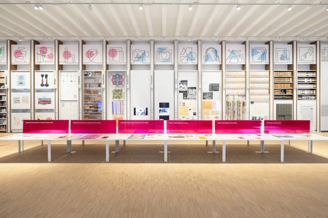 Installation view, John Giorno, a labour of LOVE, Triennale, Milan, 2025