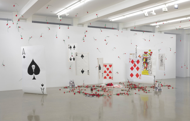 The Joker Episode of the Avengers

1991

Mixed media

&amp;copy; Karen Kilimnik