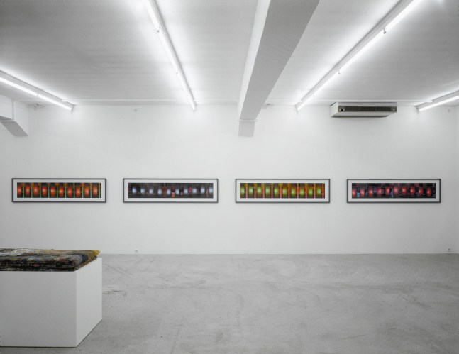 Installation view of Jean-Frédéric Schnyder photography exhibition