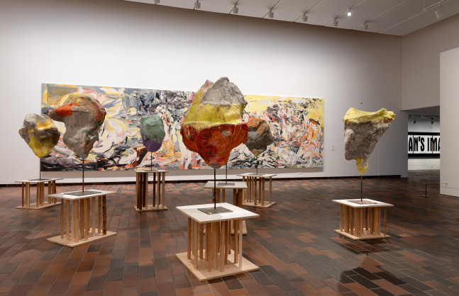 Installation view, Franz West,&amp;nbsp;Parrhesia - Works from the Collection,&amp;nbsp;Louisiana Museum of Modern Art, Humlebaek, 2024