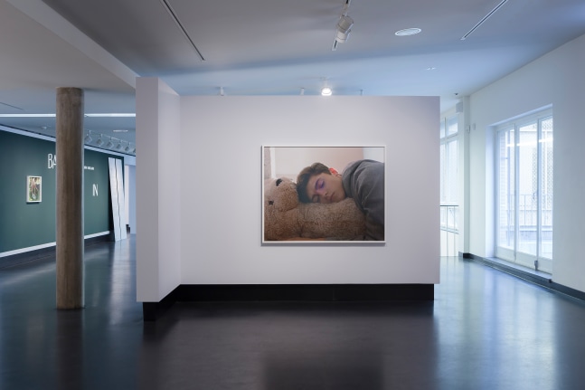 Installation view of photographs by Torbjørn Rødland