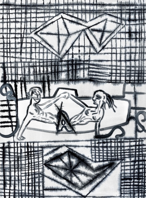 Painting by Tobias Pils